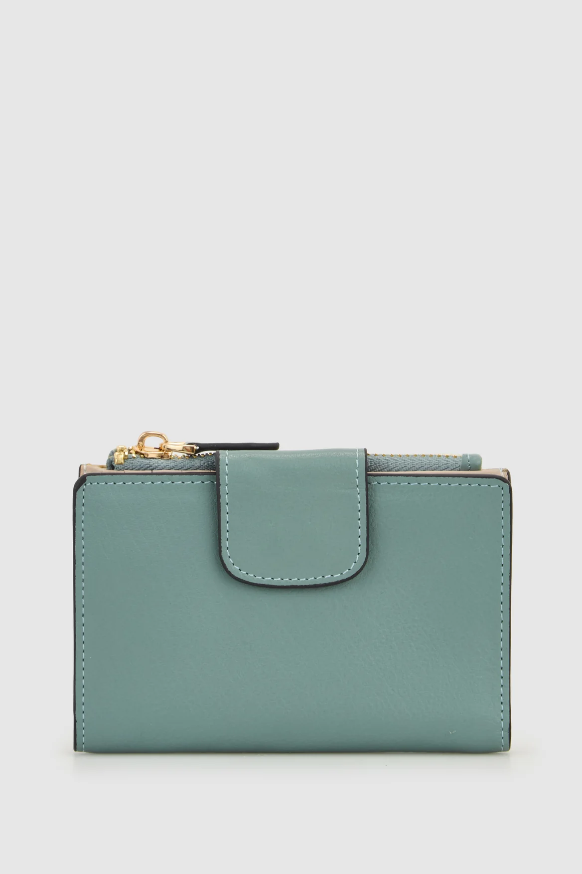 Leather Medium Tab Wallet
