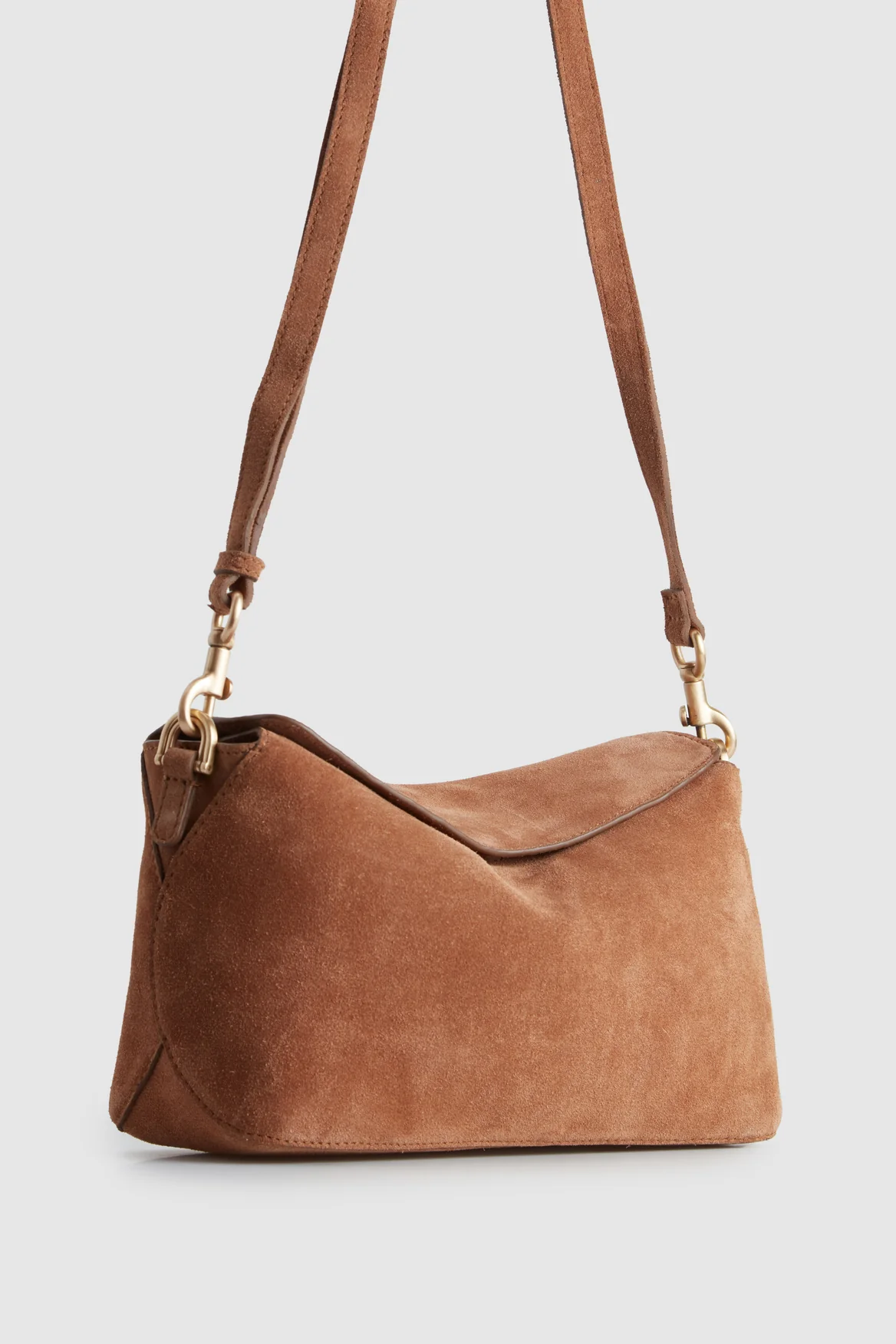 1466-clara-leather-suede-grab-bag-2.webp Clara Leather Suede Grab Bag