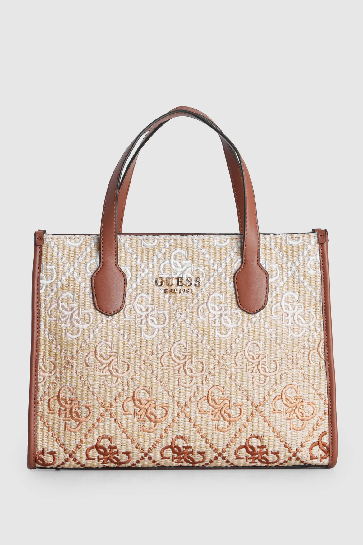 Silvana Straw Tote Bag
