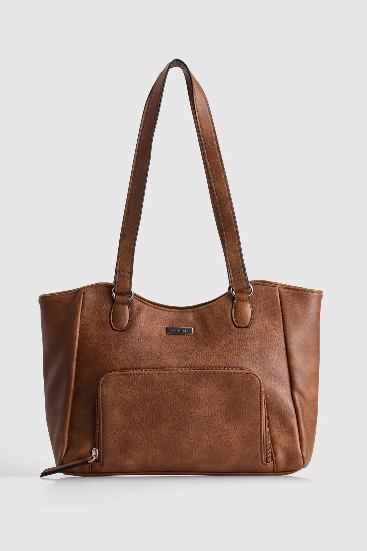 Zip Pocket Tote Bag