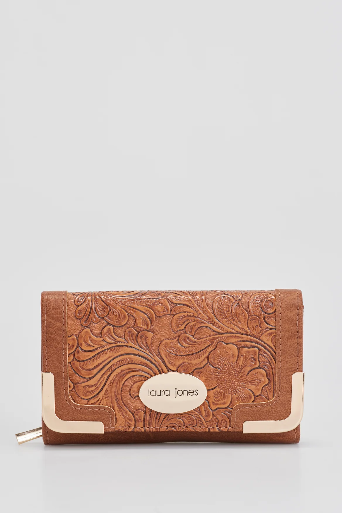 Tooled Medium Trifold Wallet