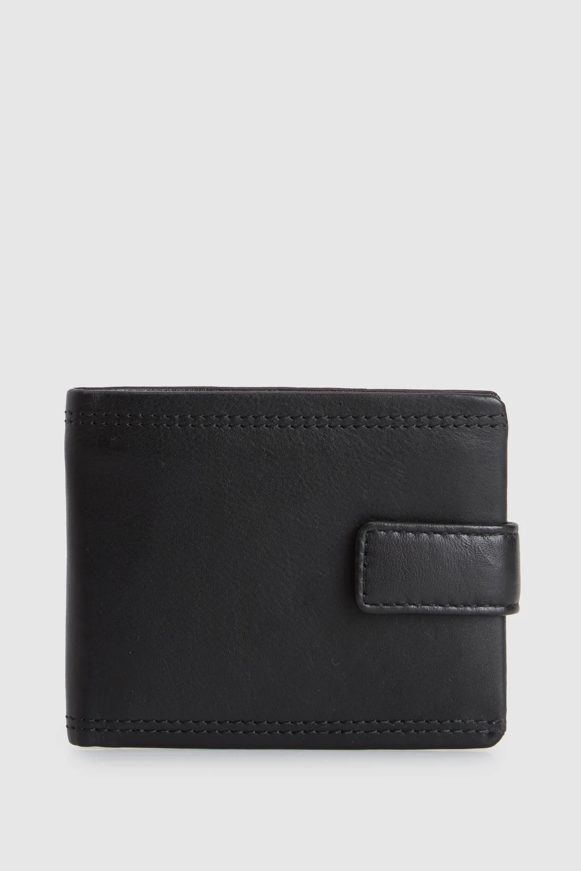 Leather Tab Wallet