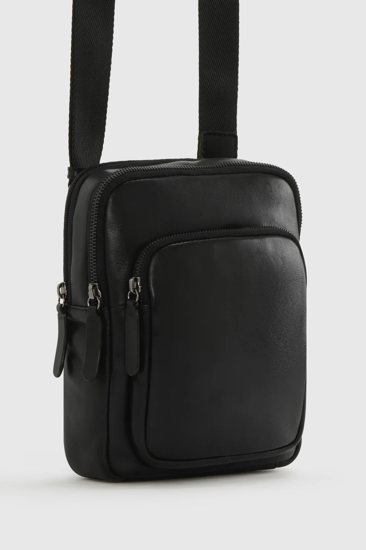 Zack Leather NS Satchel