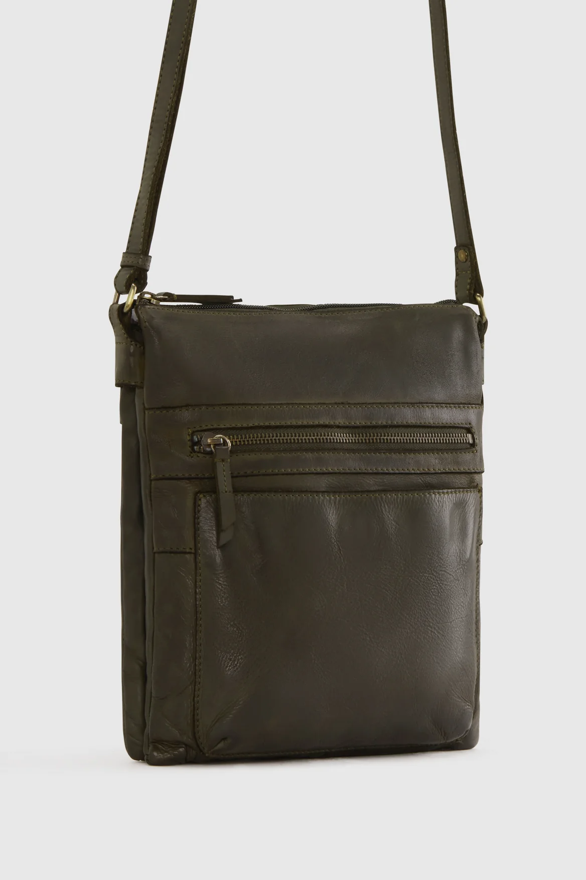 Maggie Leather Crossbody Bag