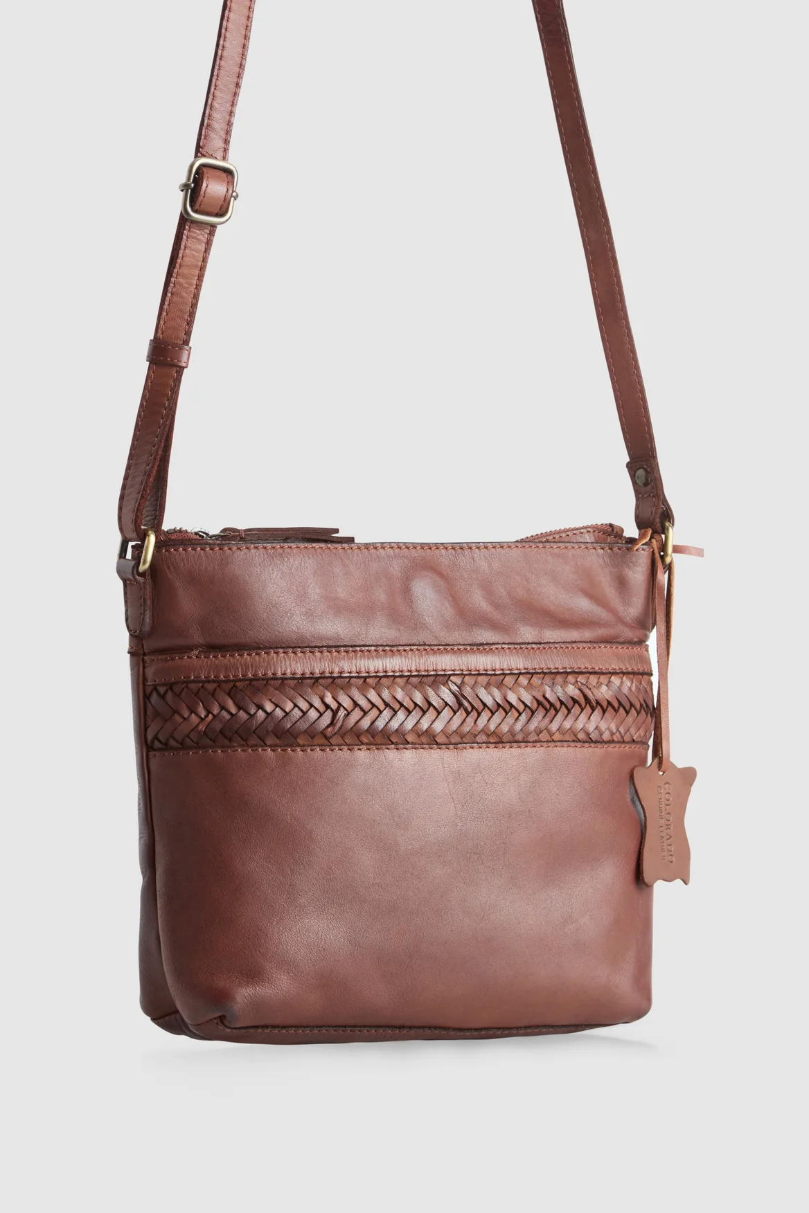 Eva Leather Crossbody Bag