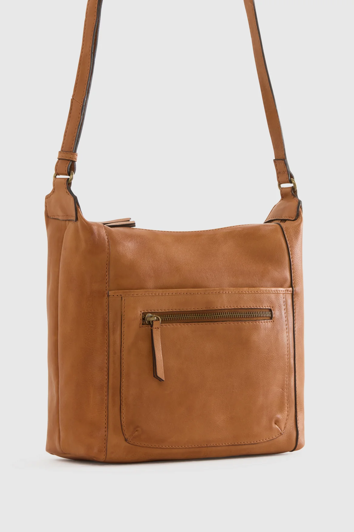 Wynn Leather Crossbody Bag