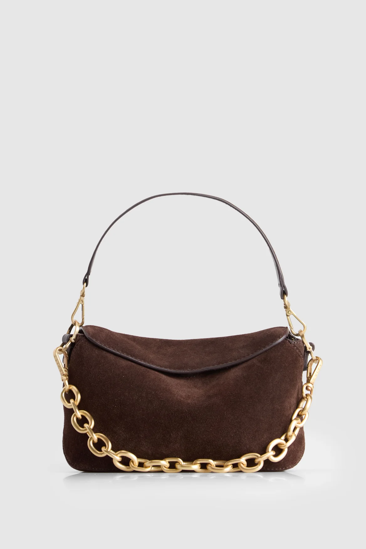 Clara Leather Chain Mini Grab Bag