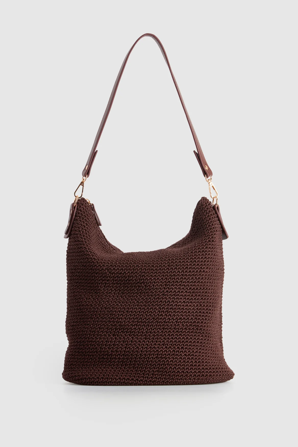Rayon Crochet Bucket Bag