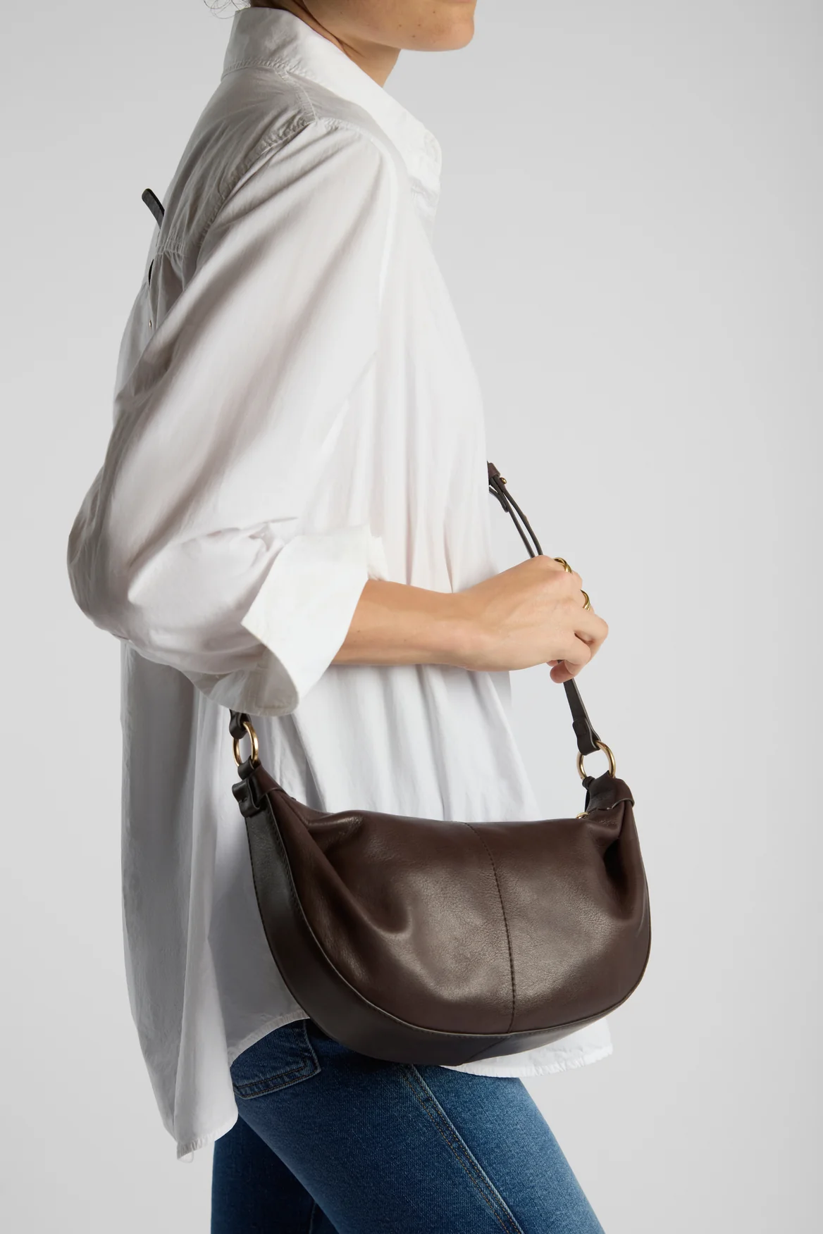 Alana Leather Crossbody Bag