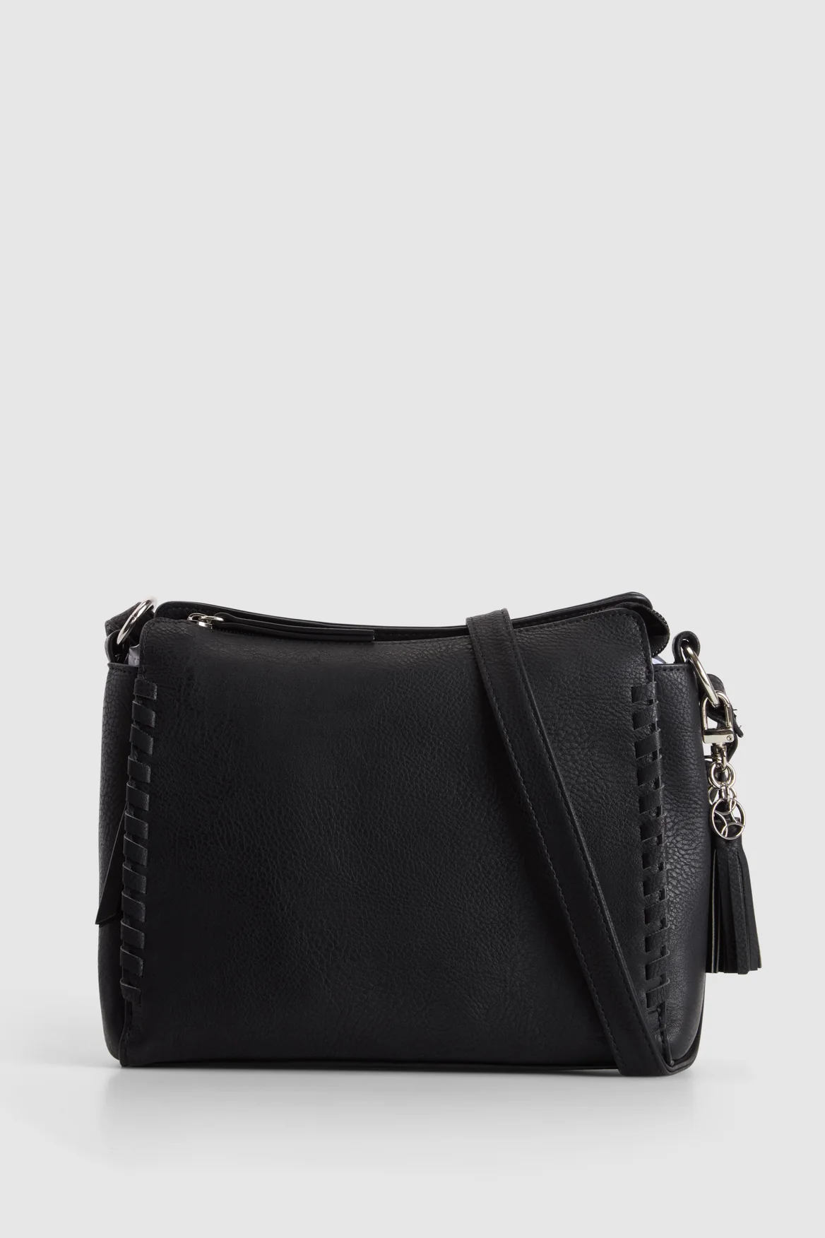 Zip Top Crossbody Bag
