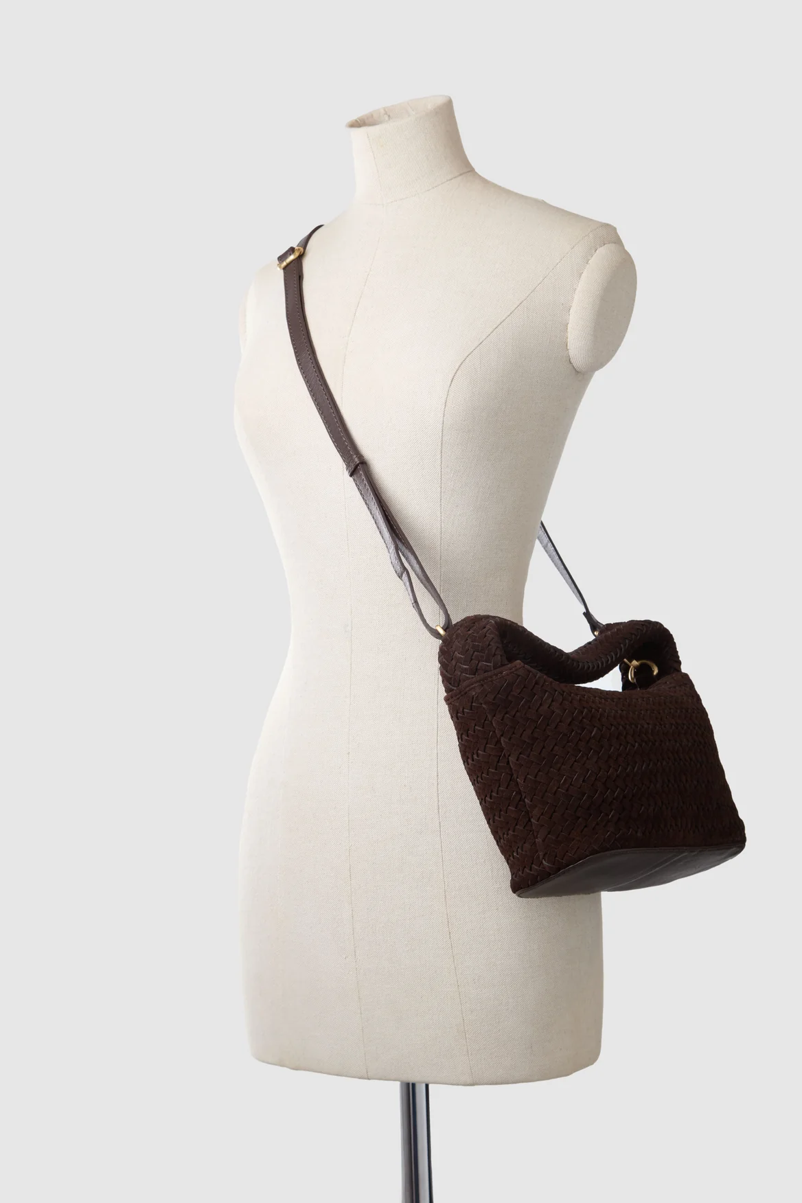 449-nina-leather-weave-shoulder-bag-5.webp Nina Leather Weave Shoulder Bag