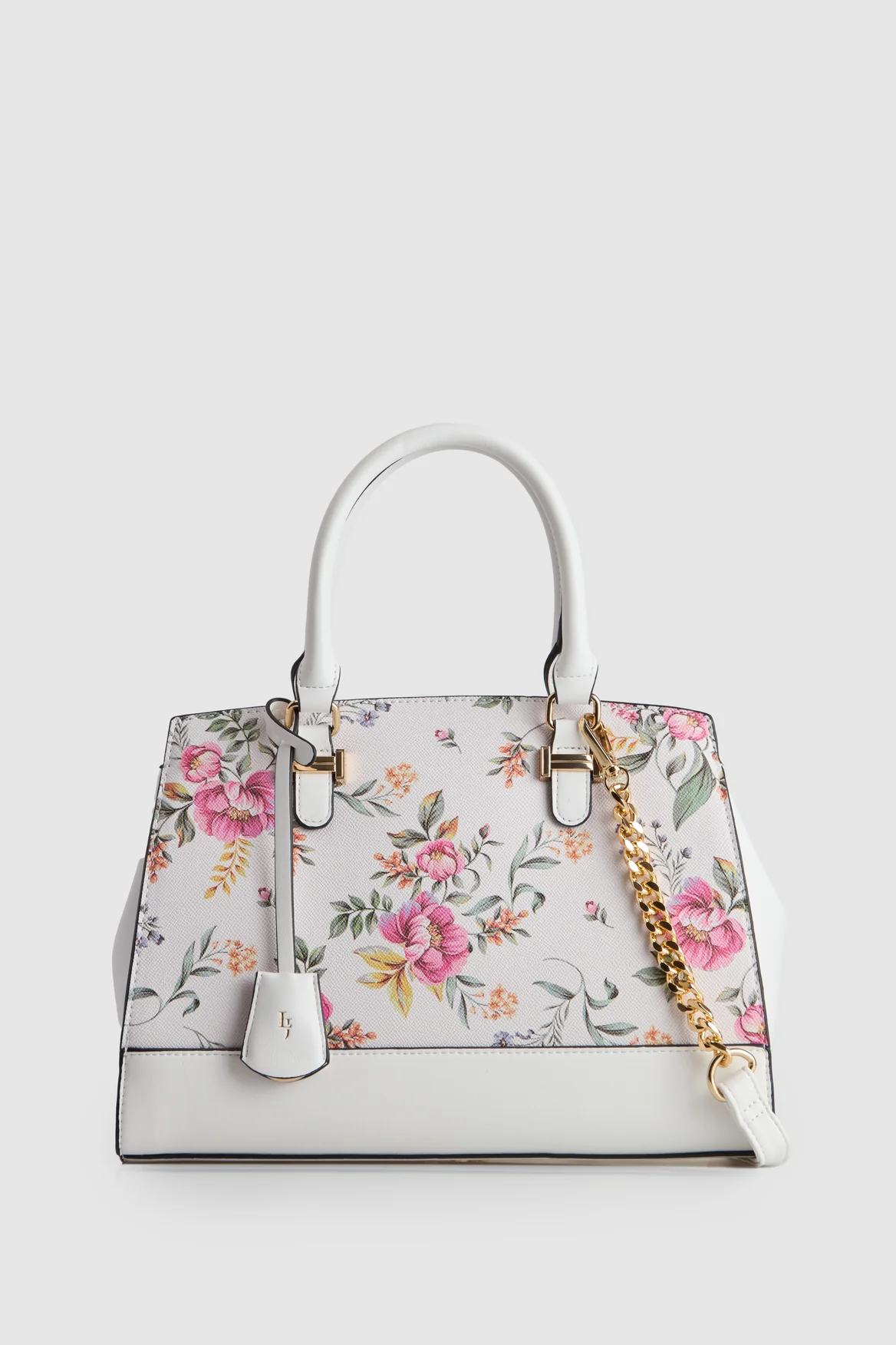 Floral Shopper Tote Bag