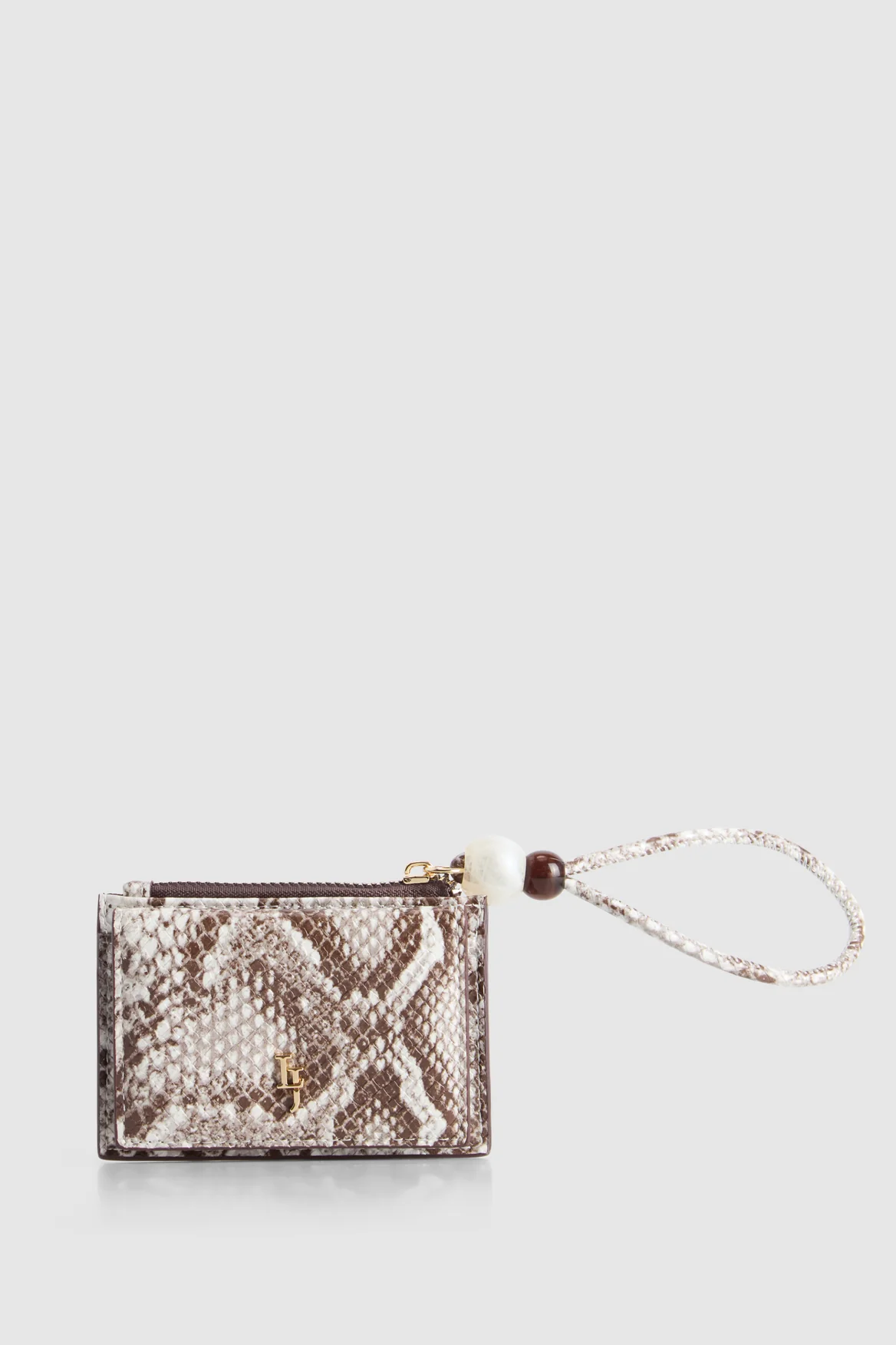 Snake Beaded Mini Coin Purse