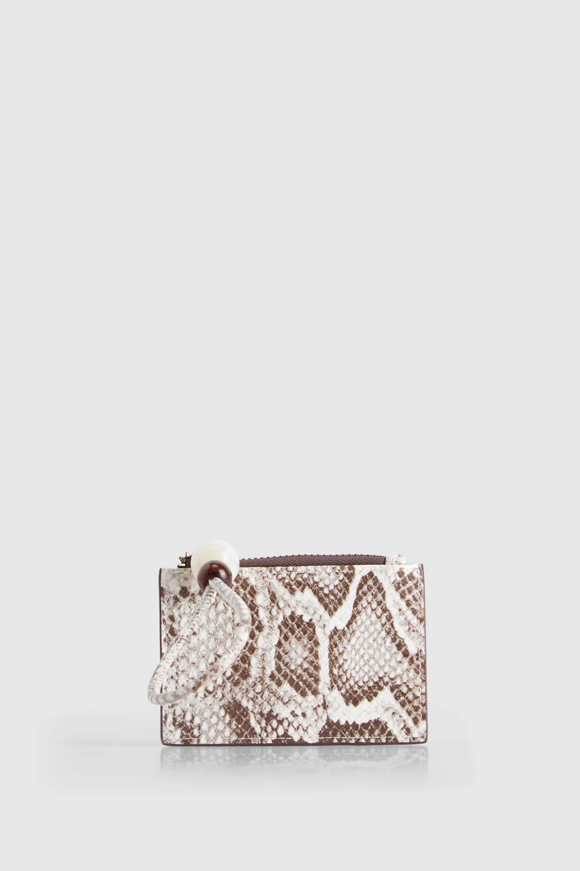 Snake Beaded Mini Coin Purse