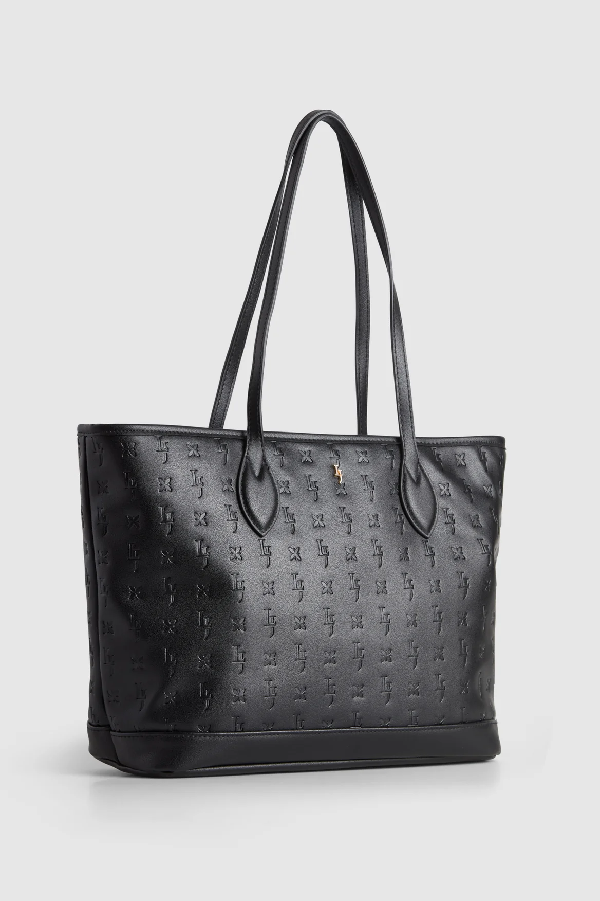 Embossed Tote Bag With Pouch