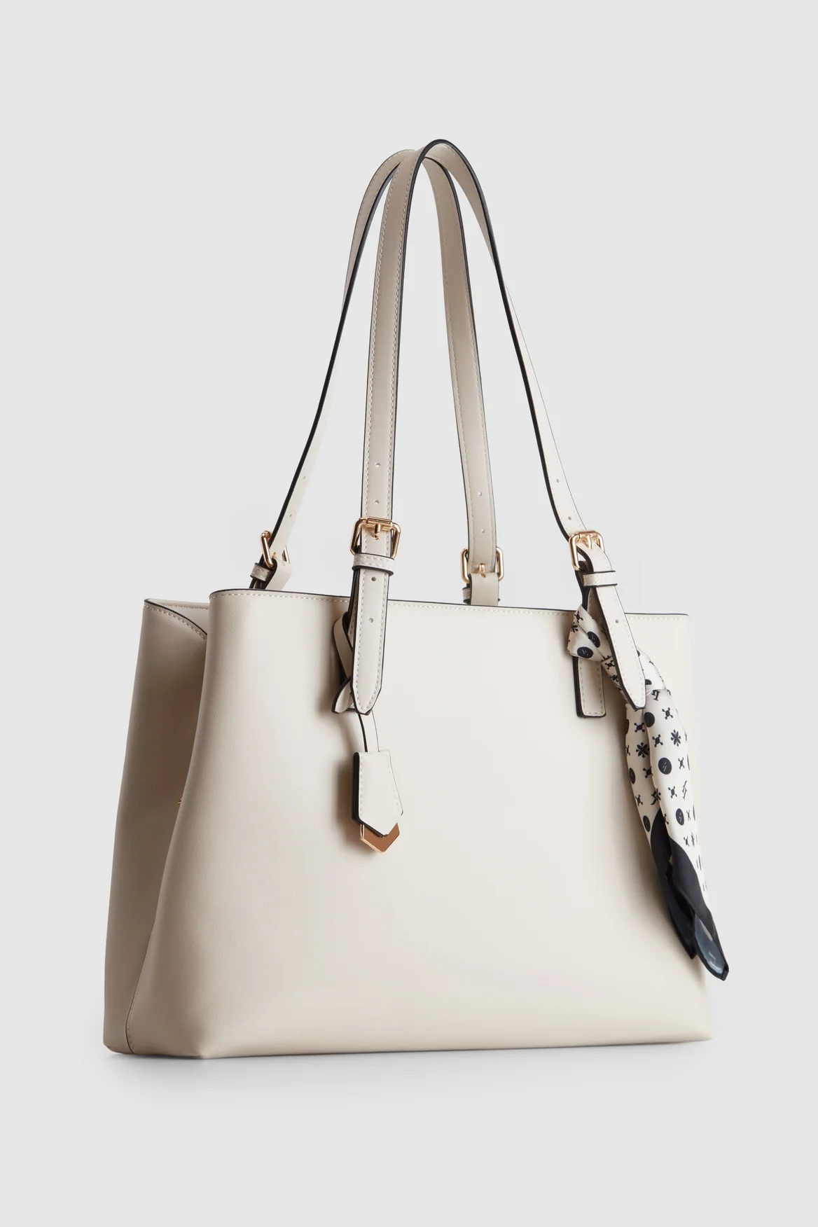 Tote Bag With Scarf