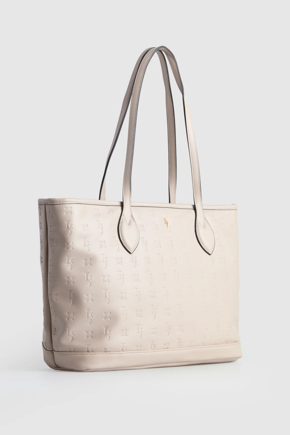 Embossed Tote Bag With Pouch