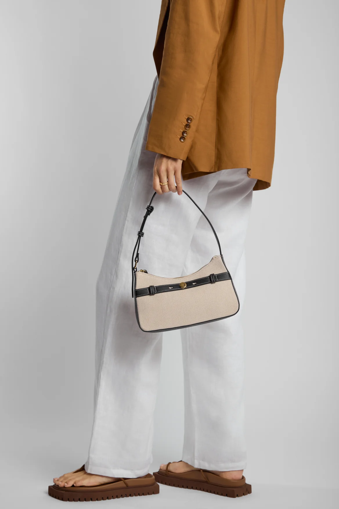 Raya Canvas Shoulder Bag