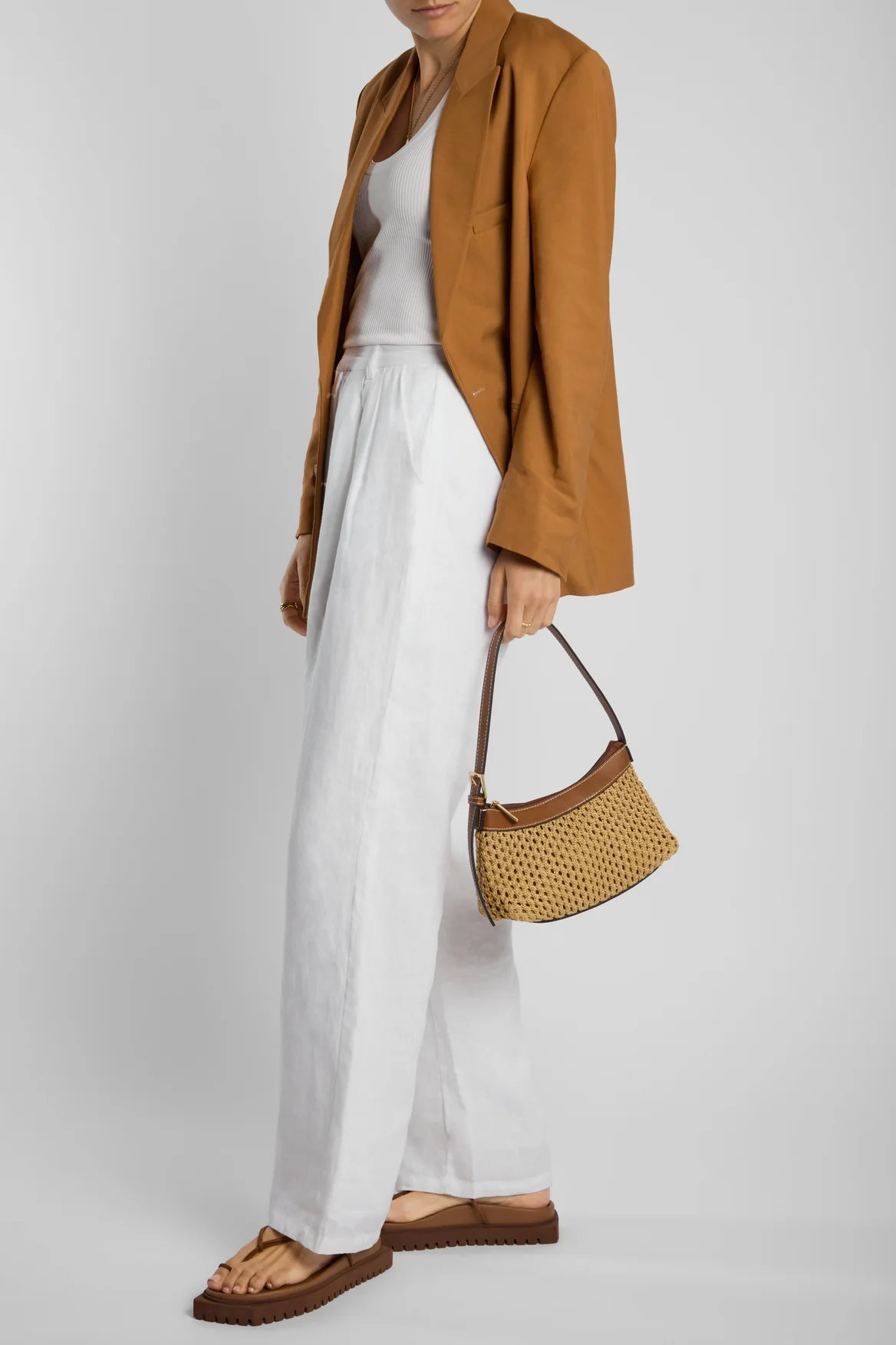 Straw Shoulder Bag