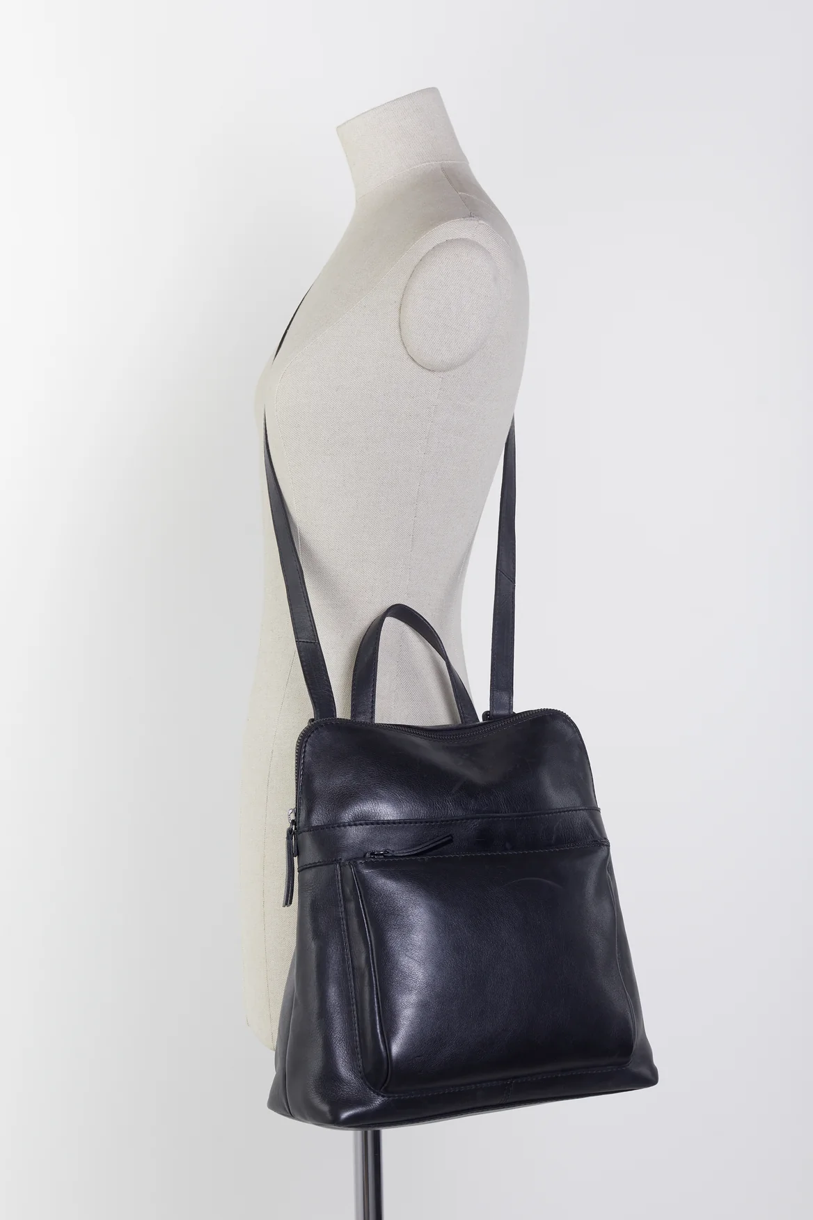 935-maya-leather-convertible-backpack-5.webp Maya Leather Convertible Backpack