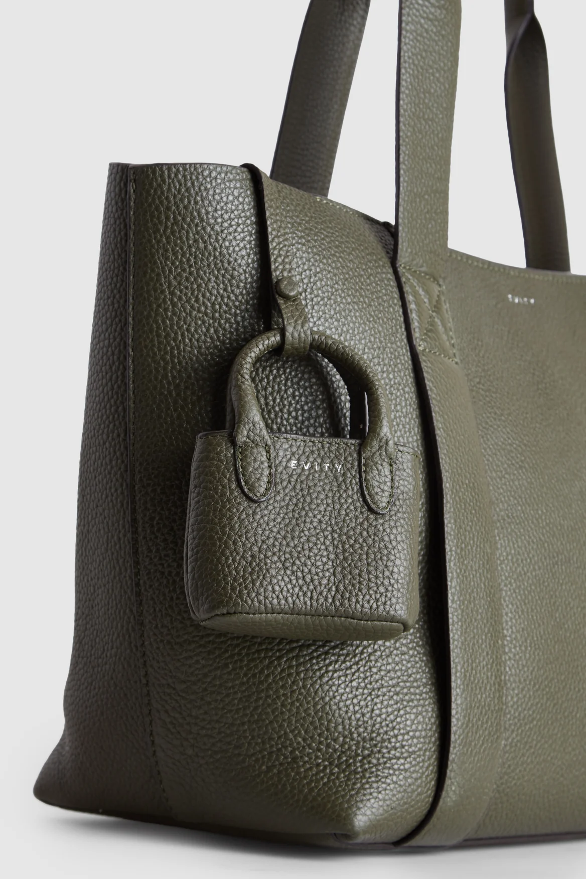 Grace Leather Mini Bag Charm