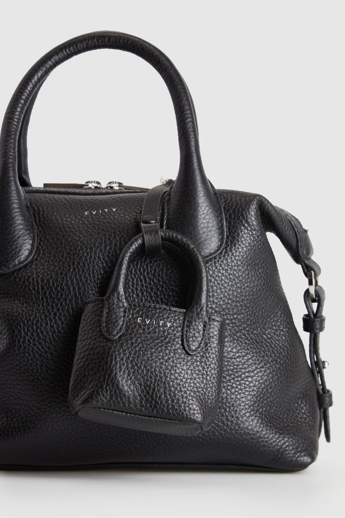 Grace Leather Mini Bag Charm